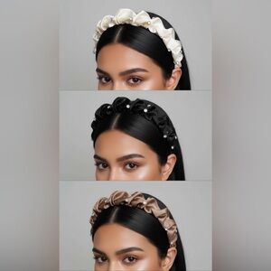 Elegant Headband with Rhinestone Accents (3 colors)